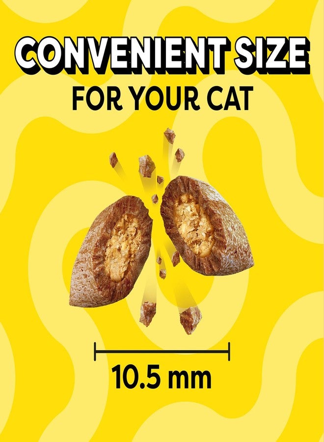 تيمبتيشنز مكافآت تمبتيشنز الكلاسيكية المقرمشة والطرية للقطط، بنكهة السلمون اللذيذة، عبوة 48 أونصة. - Image 5